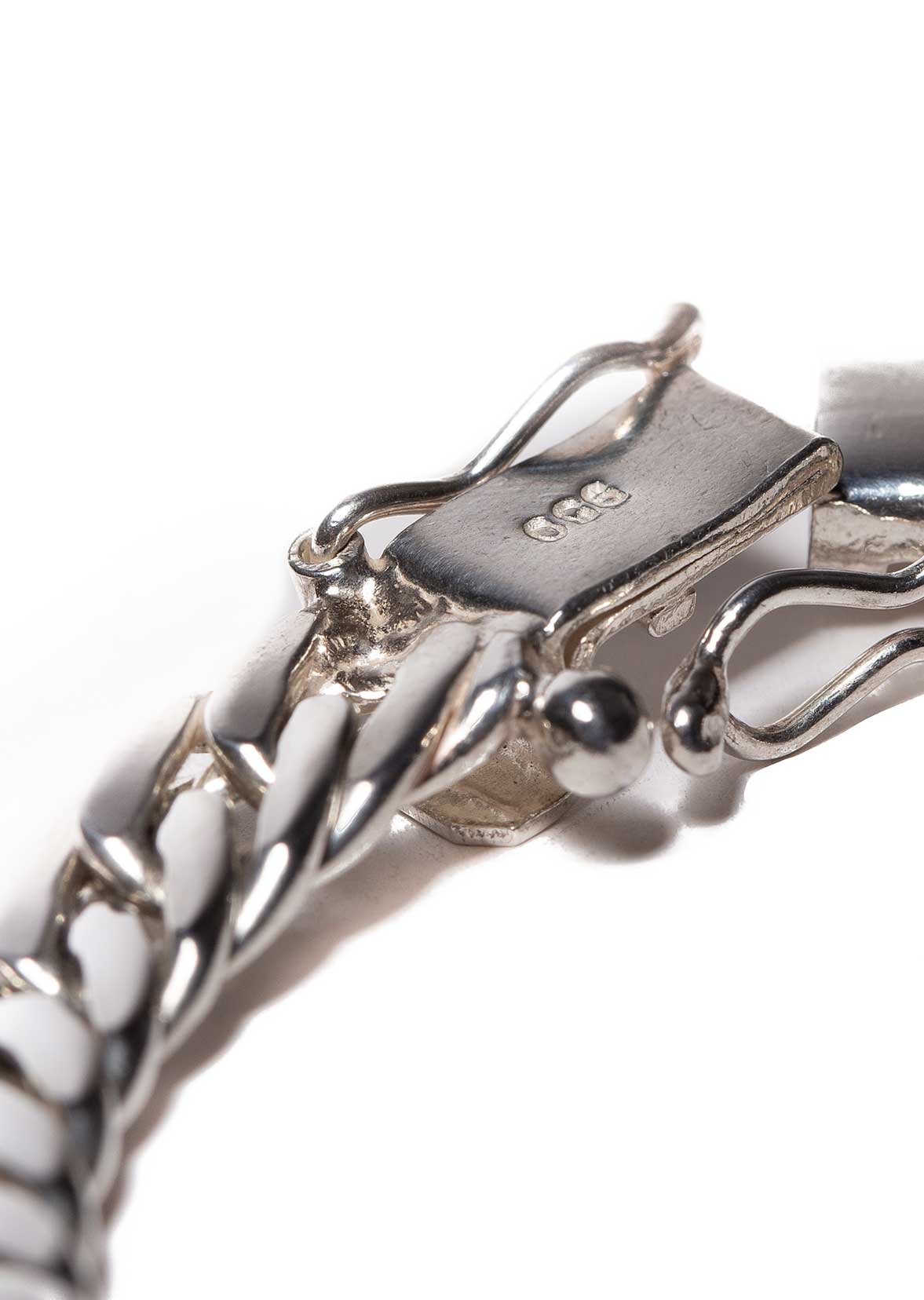 Pulsera Plata Gruesa