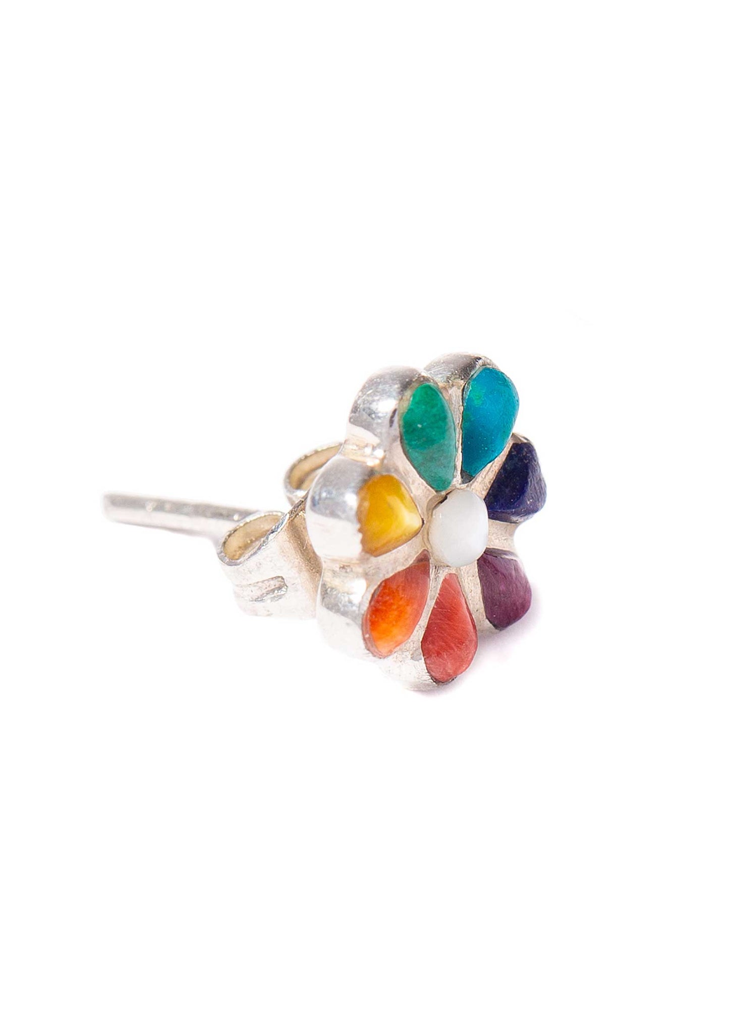 Aretes Flores Colorido