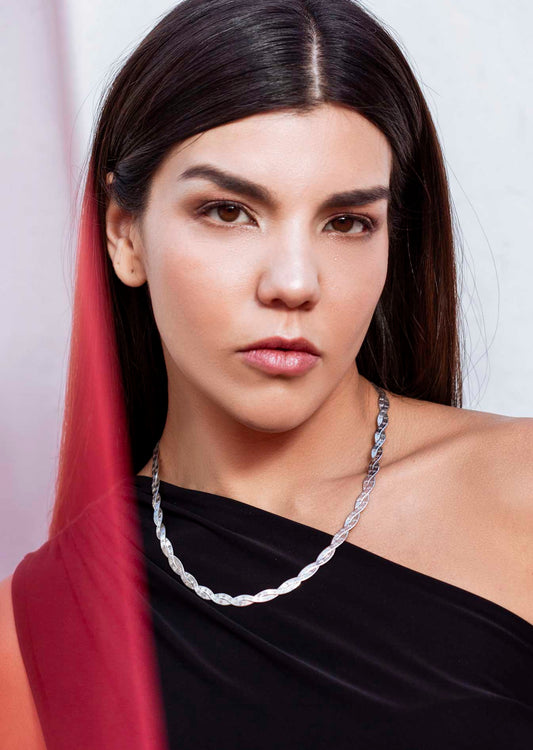 Collar Onda de Plata